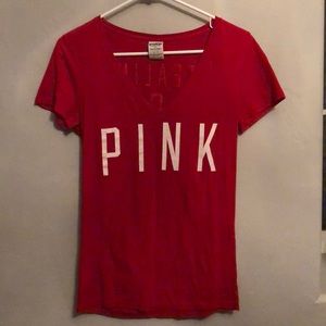 VS Pink Cardinals Tee